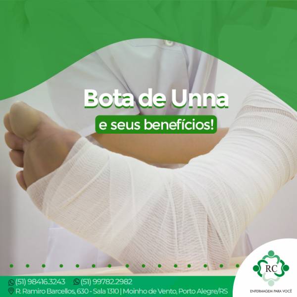 Bota de Unna e seus benefícios!
