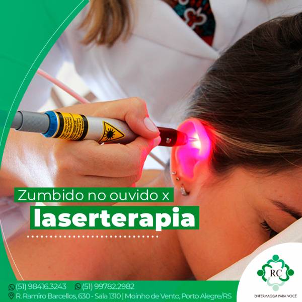 Zumbido no ouvido x laserterapia